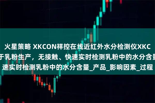 火星策略 XKCON祥控在线近红外水分检测仪XKCON-NIR-MA-HT适用于乳粉生产，无接触、快速实时检测乳粉中的水分含量_产品_影响因素_过程
